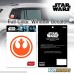 Star Wars FW1161 Rebel Insignia Window Decal B073NSY9FT